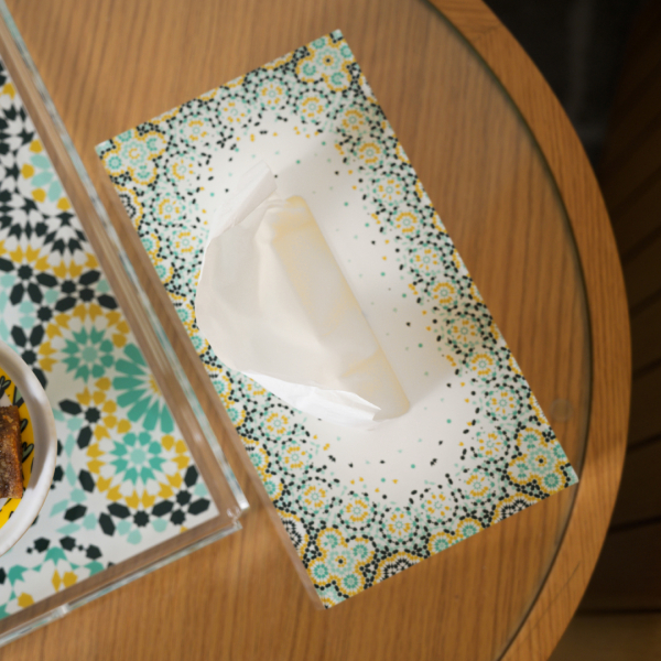 Mirrors Emerald Tissue Box