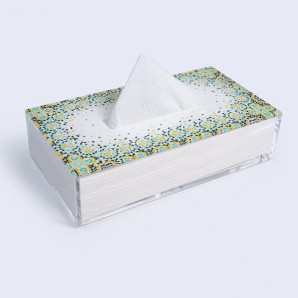 Mirrors Emerald Tissue Box