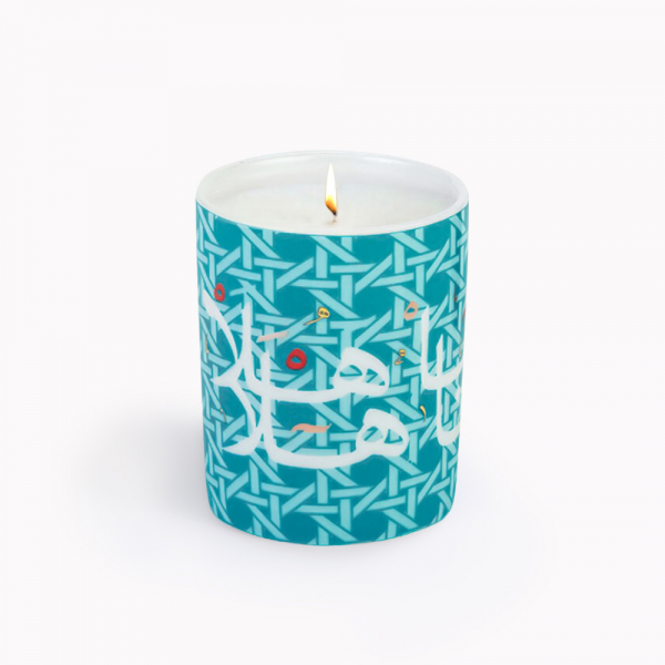 شمعة خيزران ورد الإرث - ٦٠ جم