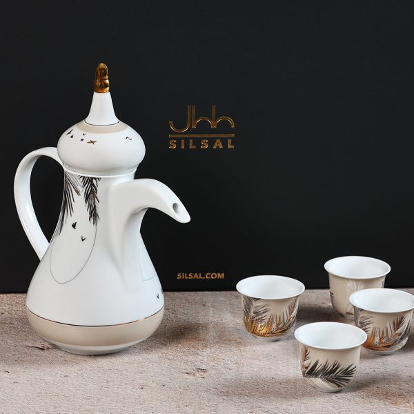 Naseem Dallah and Coffee Cup Set